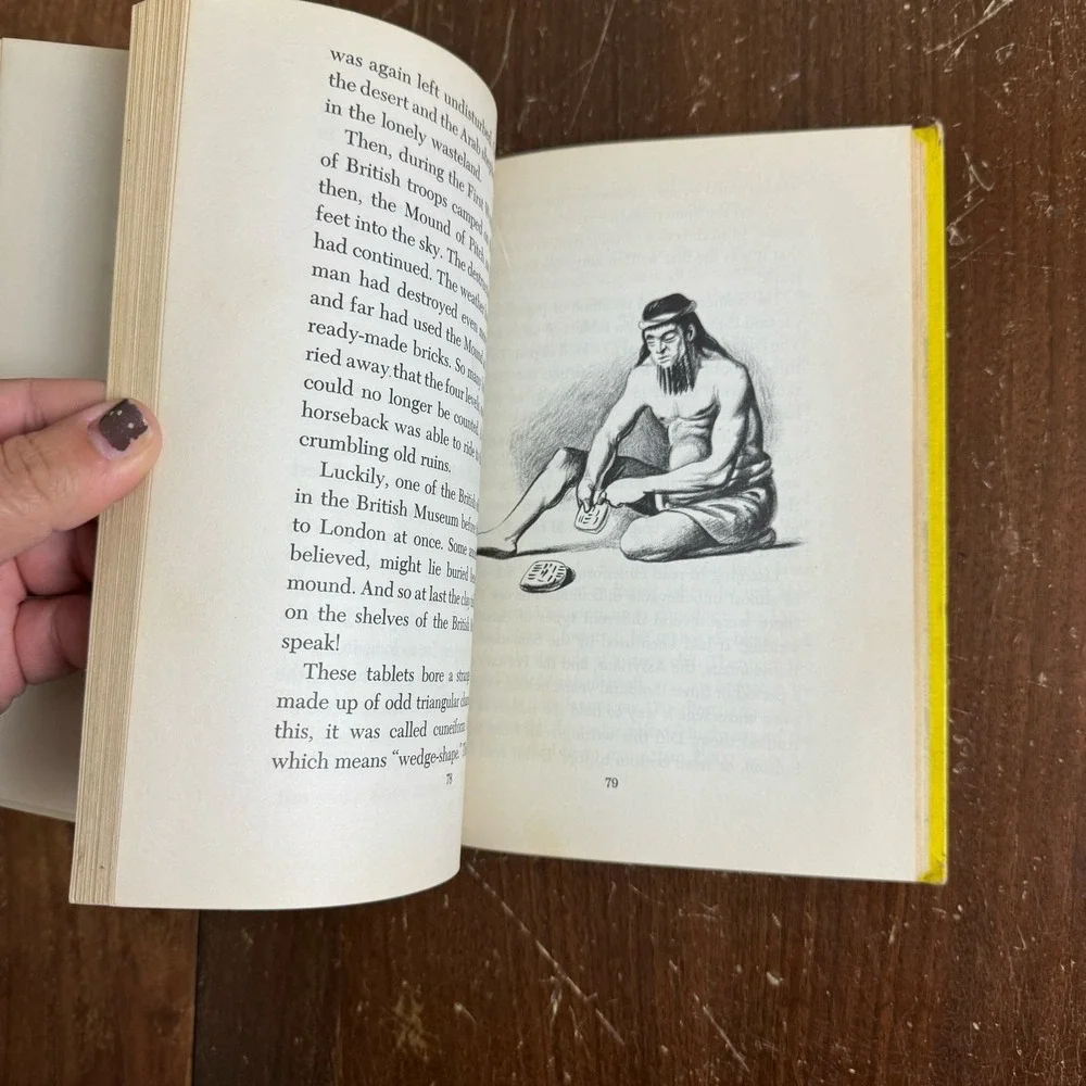 Digging‎ into Yesterday 1964 Estelle Friedman Illustrated Kids History hard back